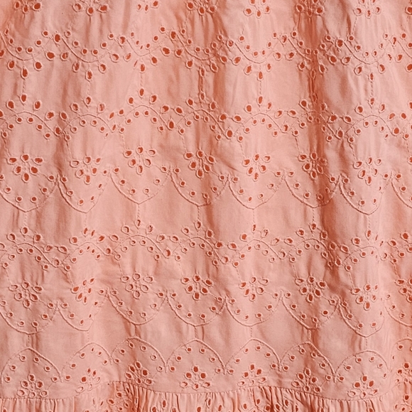 Lilly Pulitzer Keyla Eyelet Swing Dress Orange Size XL - Picture 8 of 12
